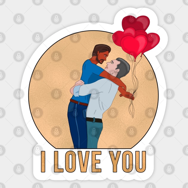 I Love You Sticker by DiegoCarvalho